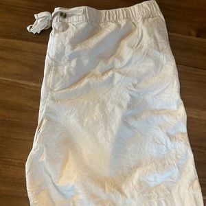 Oak Hill linen drawstring shorts